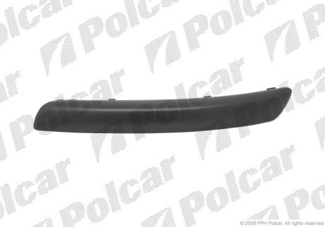 Накладка бампера переднього права POLCAR 951307-6 (фото 1)