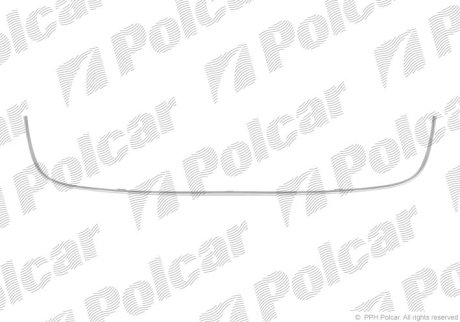 Накладка решітки бампера POLCAR 951827-6 (фото 1)
