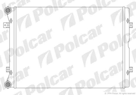Радіатор охолодження POLCAR 955108-1