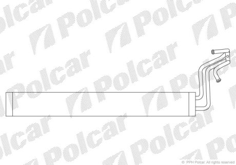 Радіатор масла POLCAR 9580L85X