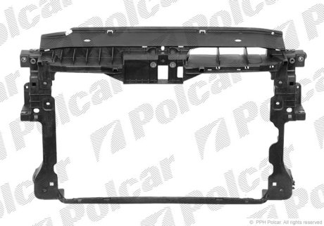 Рамка радіатора VW Tiguan 07-11 POLCAR 958504