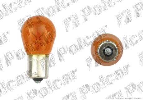 Лампа PY21W POLCAR 99ZP020A (фото 1)