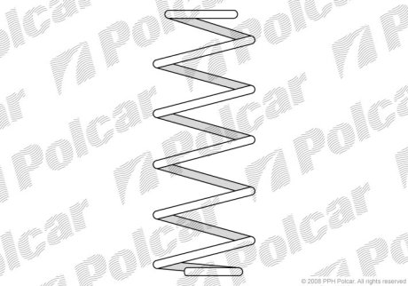 Пружина POLCAR ST324208