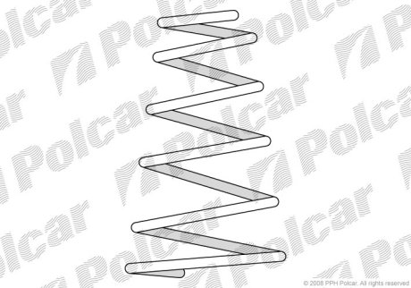 Пружина POLCAR ST346108