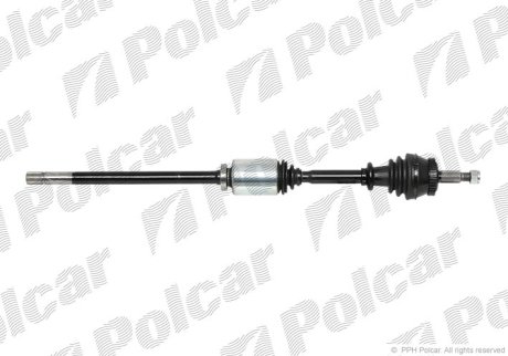 Піввісь POLCAR T49200A