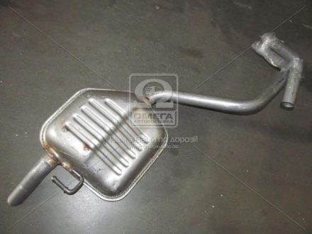 Глушитель (задняя часть) алюминизированная сталь Ford Mondeo 1.6, 1.8 kombi kat (93-00) (08.231) POLMOSTROW 08231 (фото 1)