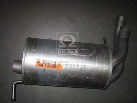 Глушитель (задняя часть) алюминизированная сталь Ford Galaxy 1.9TDi (95-00) (08.585) POLMOSTROW 08585