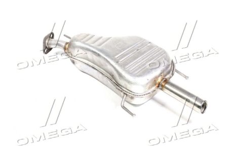 Глушитель (задняя часть) алюминизированная сталь Opel Astra G 1.8i, 2.0i 16V HB (98-) (17.297) POLMOSTROW 17297 (фото 1)