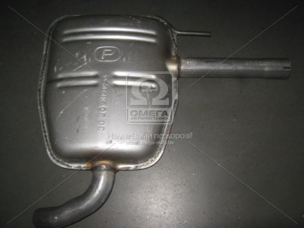 Резонатор (средняя часть) алюминизированная сталь VW Passat 1.8 (30.20) POLMOSTROW 3020 (фото 1)