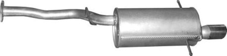 Глушитель алюм. сталь, задн. часть Subaru Forester 2.5 XT (46.31) POLMOSTROW 4631 (фото 1)