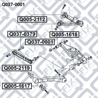 Болт з ексцентриком Q-FIX Q0370001