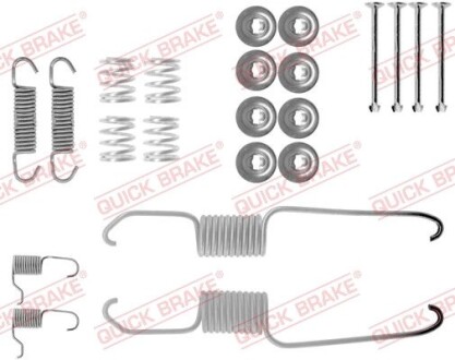 Монтажний к-кт гальмівних колодок QUICK BRAKE 1050685