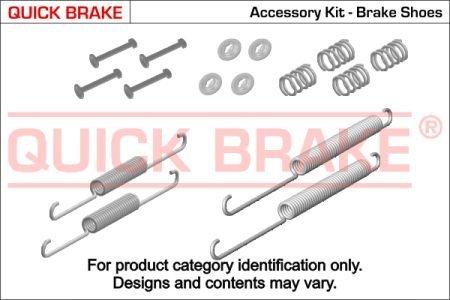 Монтажний комплект колодки QUICK BRAKE 1050713