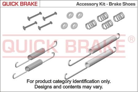 Комплектующие, тормозная колодка QUICK BRAKE 105-0724R (фото 1)