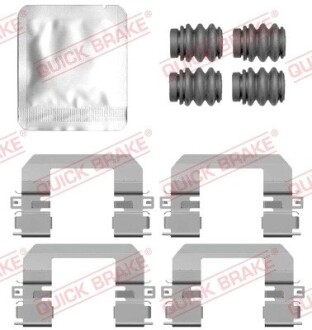 Комплект прижимних планок гальмівного супорту QUICK BRAKE 109-0176