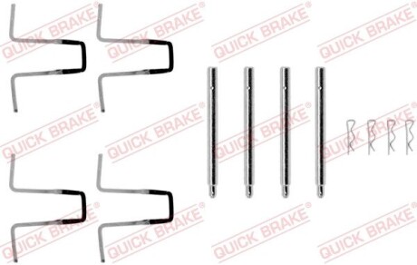 Комплектующие, колодки дискового тормоза QUICK BRAKE 109-0977