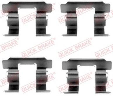 Комплектующие, колодки дискового тормоза QUICK BRAKE 109-1251
