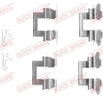 Монтажний компл.,гальм.колодки QUICK BRAKE 1091608