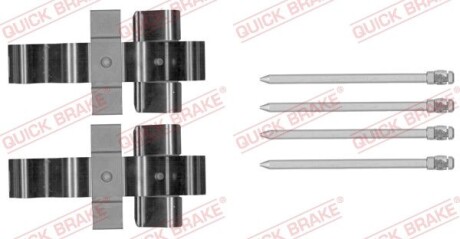 Комплектующие, колодки дискового тормоза QUICK BRAKE 109-1852