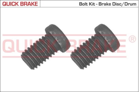 Болт гальмівного диска QUICK BRAKE 11668K (фото 1)