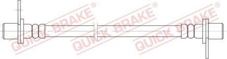 Тормозной шланг QUICK BRAKE 25085 (фото 1)