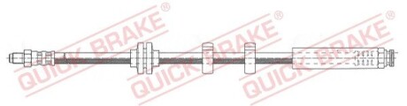 Тормозной шланг QUICK BRAKE 32.968 (фото 1)