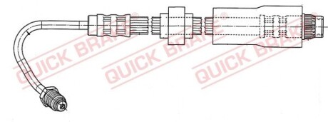 Тормозной шланг QUICK BRAKE 37.929