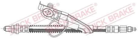 Тормозной шланг QUICK BRAKE 42.916