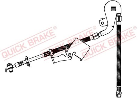 Тормозной шланг QUICK BRAKE 58.803X