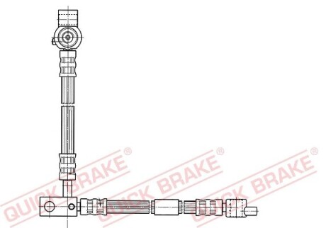 Гальмівний шланг QUICK BRAKE 59994