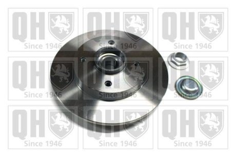 Гальмiвнi диски з пiдшипником Citroen C3/C4 /Peugeot 207/307 05- QUINTON HAZELL BDC5771