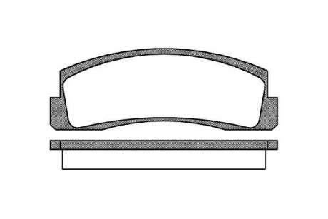 Колодки гальмівні дискові REMSA 0103.00
