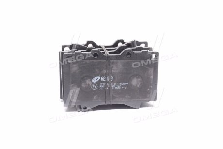 Колодка гальм. диск. TOYOTA LAND CRUISER (_J7_), LAND CRUISER 100 (_J10_) передн. REMSA 0707.04