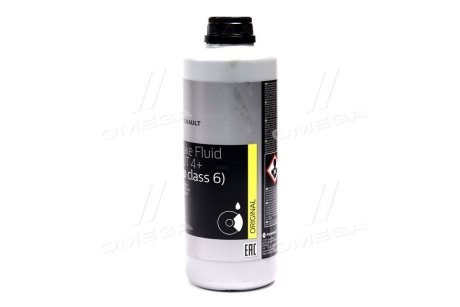 Тормозная жидкость Brake Fluid DOT4+ 500ml RENAULT 7711575504 (фото 1)