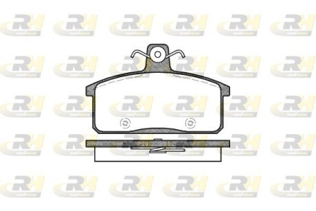 Гальмівні колодки дискові ROADHOUSE 2128.50