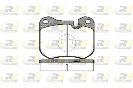 Гальмівні колодки дискові ROADHOUSE 2131.00