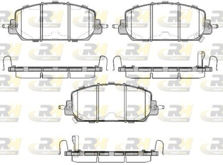 Гальмівні колодки дискові ROADHOUSE 21508.22 (фото 1)