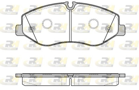 Гальмівні колодки дискові ROADHOUSE 21623.00