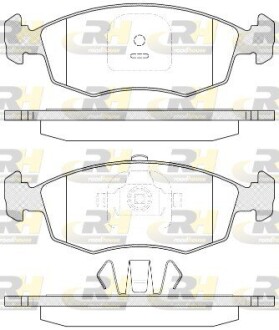 Гальмівні колодки дискові ROADHOUSE 2172.35