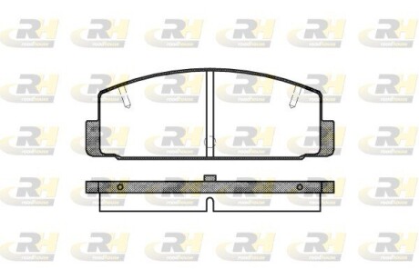 Гальмівні колодки дискові ROADHOUSE 2179.10