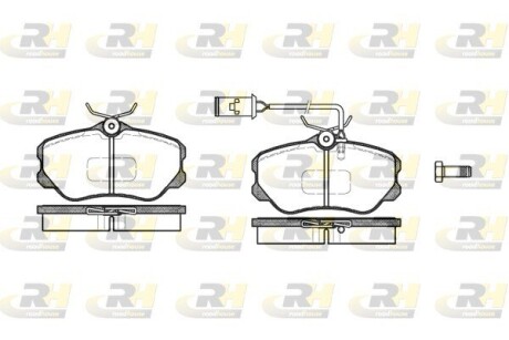 Гальмівні колодки дискові ROADHOUSE 2303.12