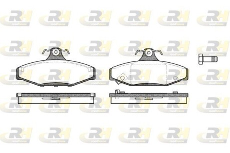 Гальмівні колодки дискові ROADHOUSE 2335.12