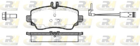 Гальмівні колодки дискові ROADHOUSE 2650.22