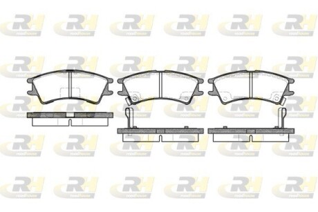 Гальмівні колодки дискові ROADHOUSE 2675.02
