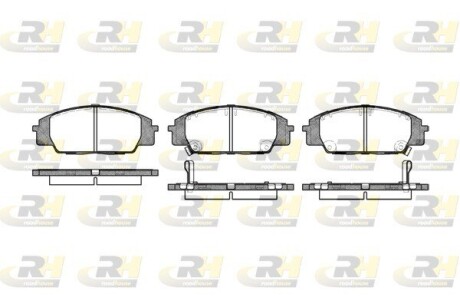 Гальмівні колодки дискові ROADHOUSE 2735.02