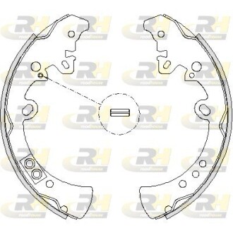 Гальмівні колодки барабанні ROADHOUSE 4218.00