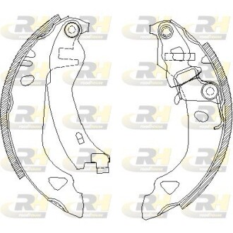 Гальмівні колодки барабанні ROADHOUSE 4302.00