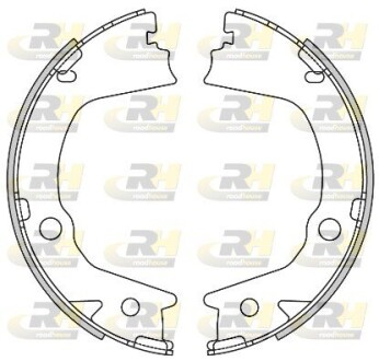 Гальмівні колодки барабанні ROADHOUSE 4602.00
