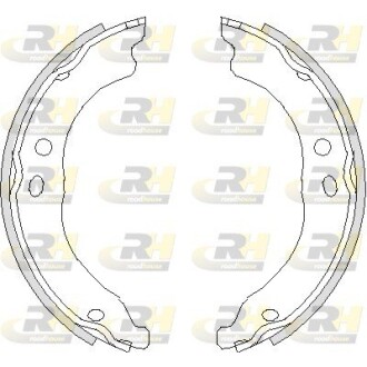 Гальмівні колодки барабанні ROADHOUSE 4750.00