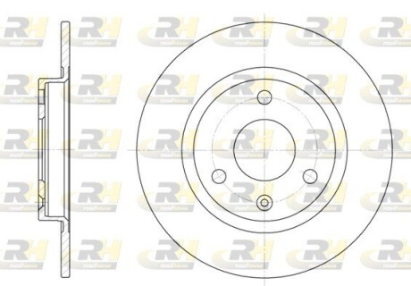 Гальмівний диск ROADHOUSE 6070.00